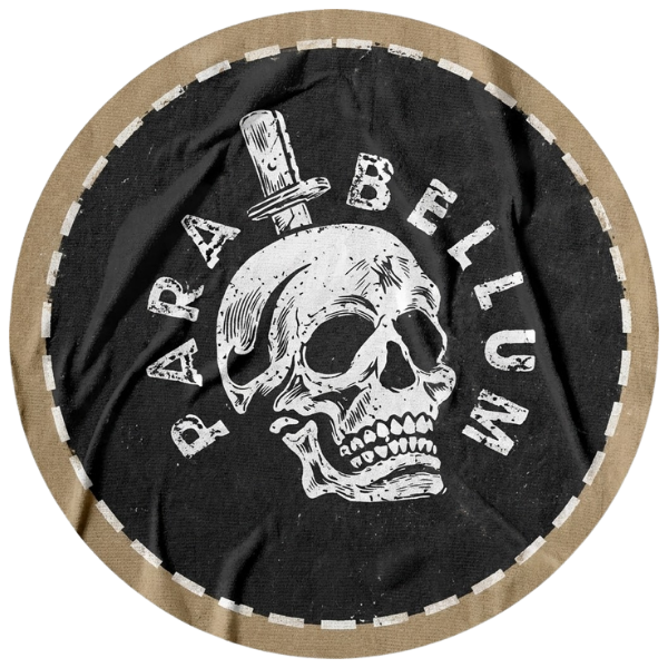 Logo Parabellum - Caveira com Adaga