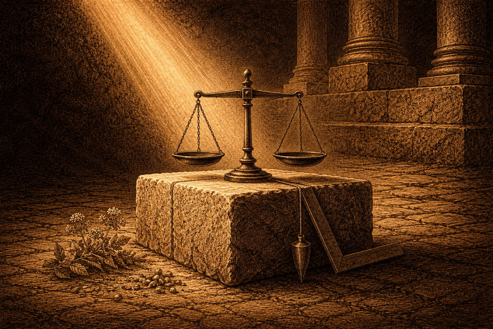 A Justiça como Alicerce